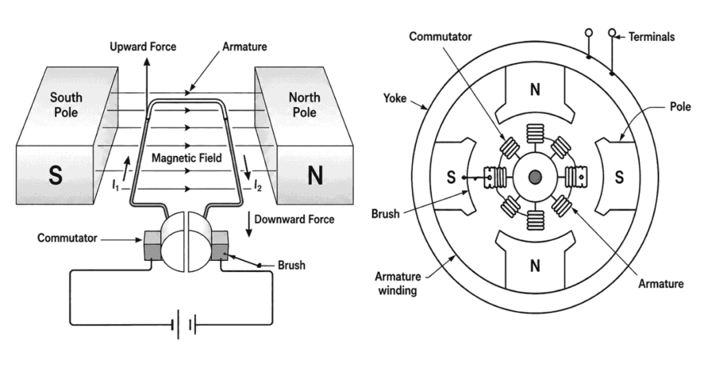 Working Principle of DC Motor