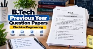 B.Tech - Electrical Engineering Previous Year Question Papers Download