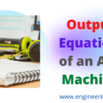 Output Equation of an A.C. Machine