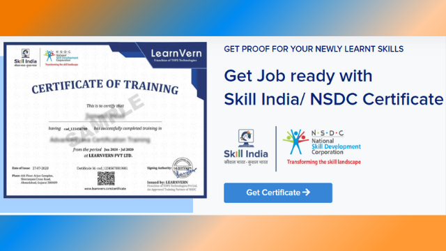 100 % Free Online Courses | Get Skill India/NSDC Certificate
