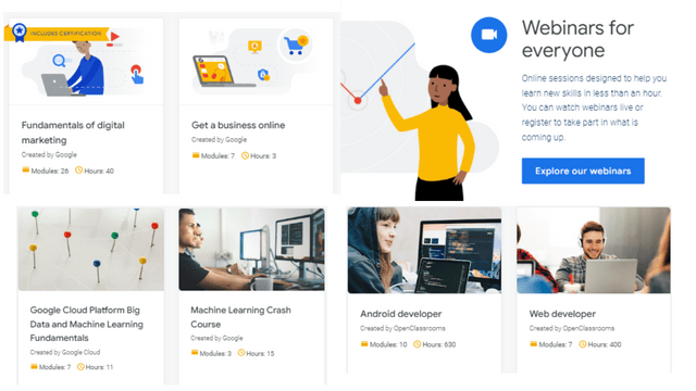 google online free certificate courses,
google digital marketing training