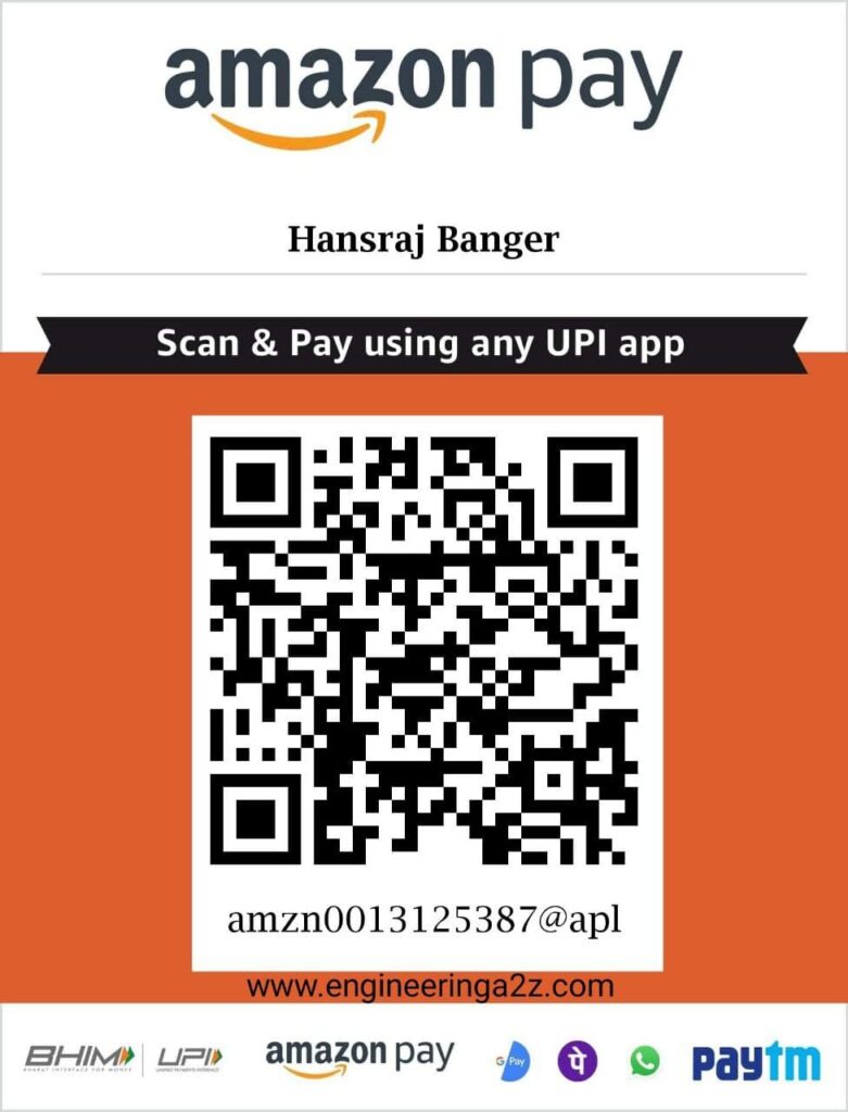 Hansraj Banger Payment