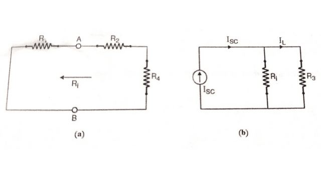 Norton's  circuit theorem diagram