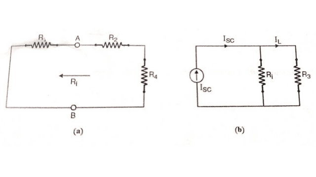 Norton's circuit theorem diagram