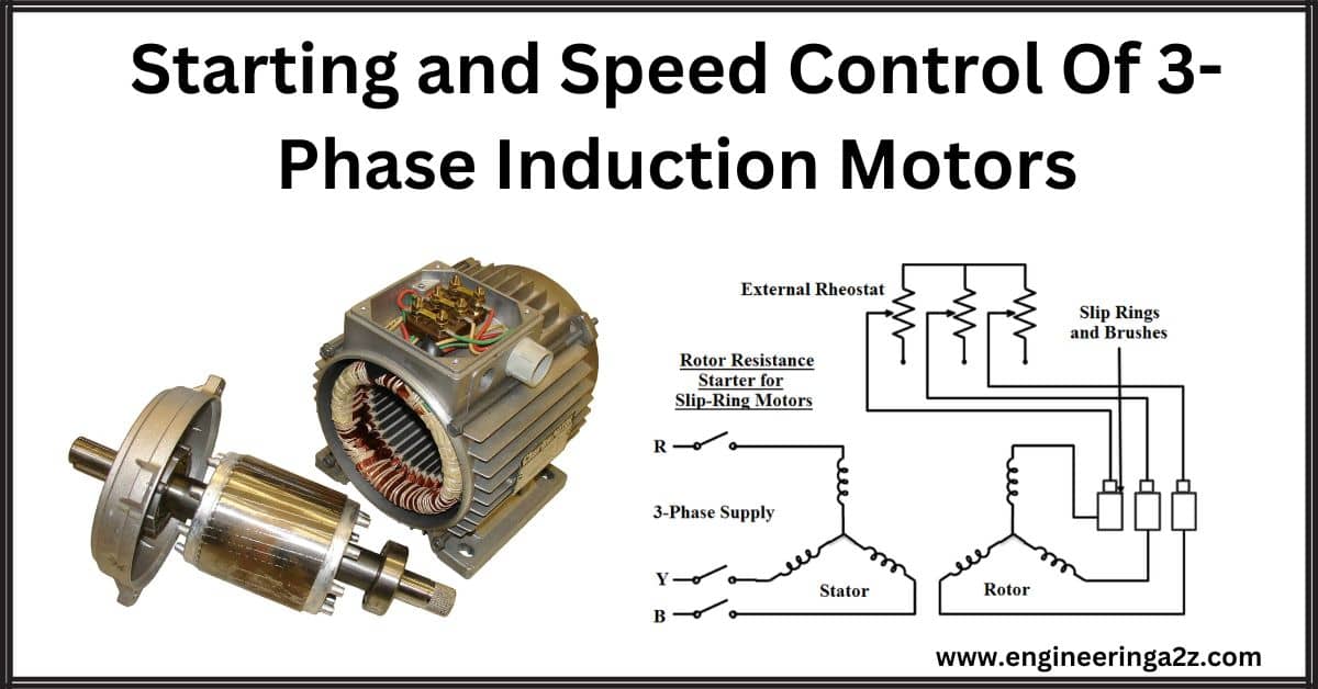 Starting and Speed Control Of 3-Phase Induction Motors