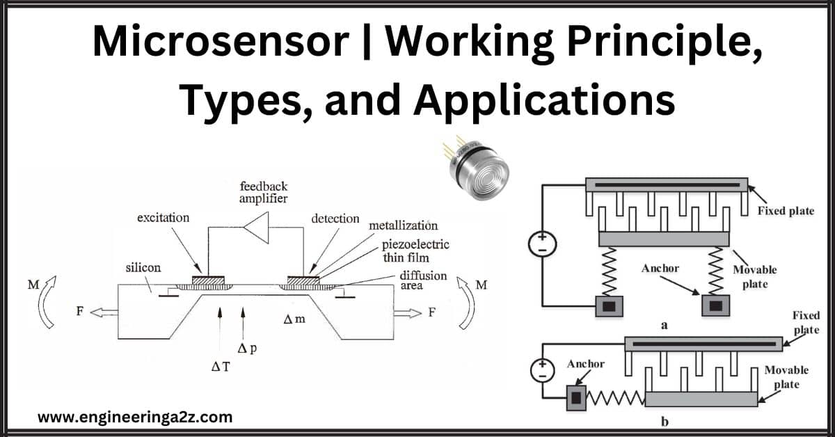 Microsensor | Working Principle, Types, and Applications