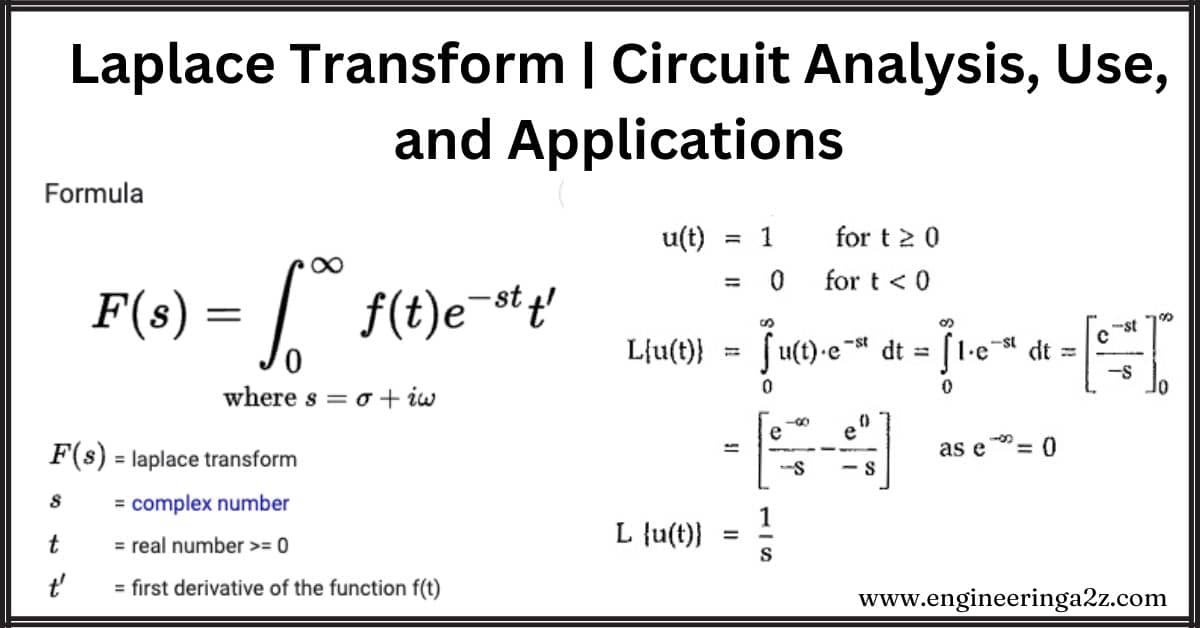 Laplace Transform | Circuit Analysis, Use, and Applications