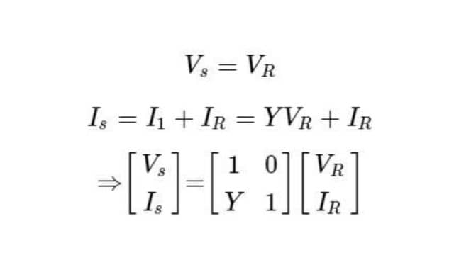 Modelling of Short Transmission Line