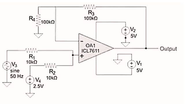 Op Amp application as a Phase Shifter