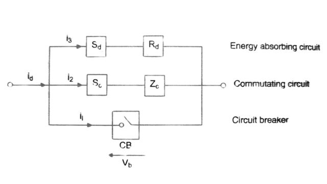 Arrangement of DC breaker