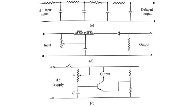 Basic time delay circuits