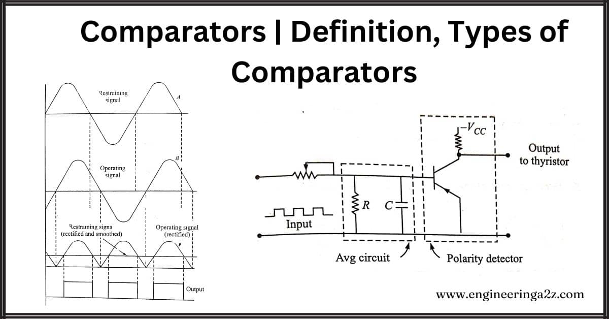 Comparators | Definition, Types of Comparators