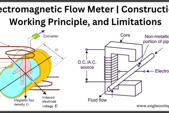 Electromagnetic Flow Meter | Construction, Working Principle, and Limitations