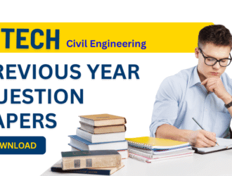 BTech Civil Engineering Previous Year Question Papers PDF
