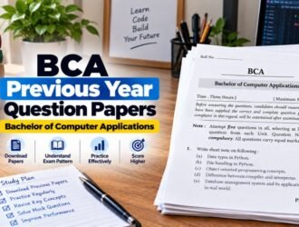 BCA Previous Year Question Papers PDF