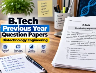 BTech Bio-Technology Engineering Previous Year Question Papers PDF