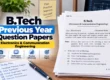 BTech ECE Previous Year Question Papers PDF – Semester Wise Download