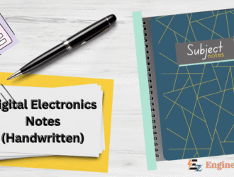 Digital Electronics Notes PDF (Handwritten)