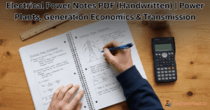 Electrical Power Notes PDF (Handwritten)