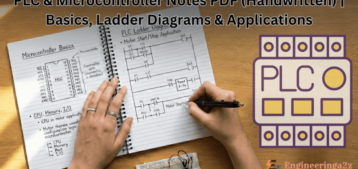 PLC and Microcontroller Handwritten Notes — PDF