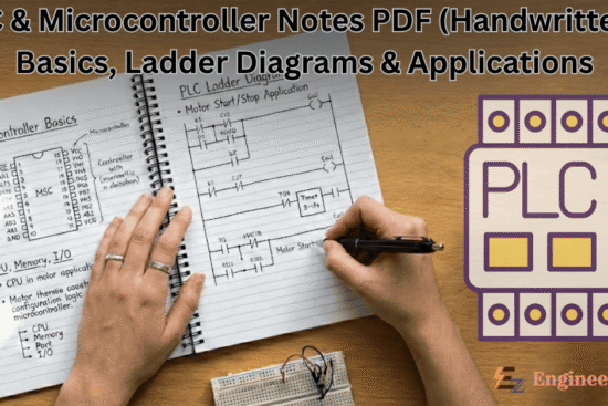 PLC and Microcontroller Handwritten Notes — PDF