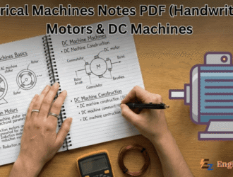 Electrical Machines Handwritten Notes PDF