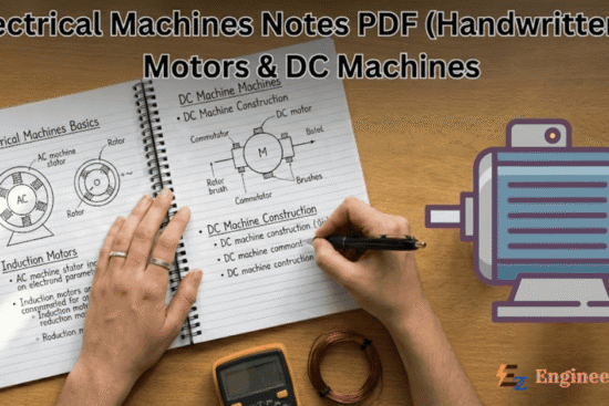 Electrical Machines Handwritten Notes PDF