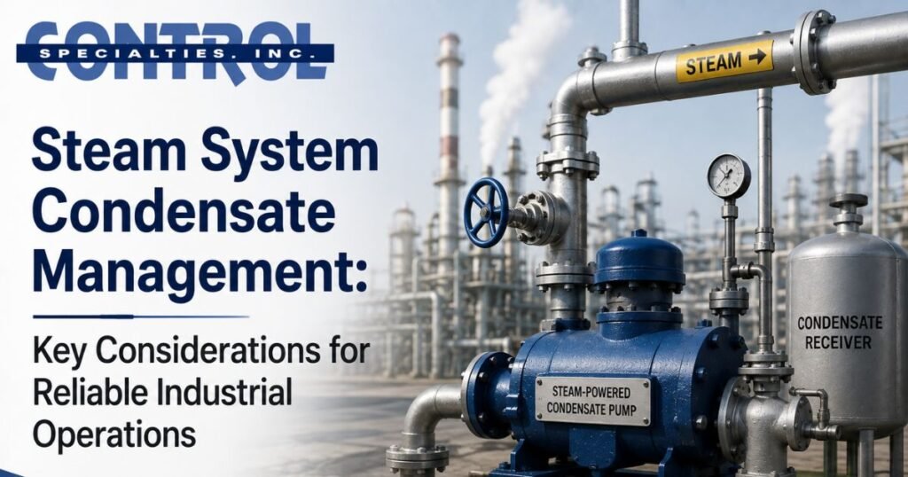 Steam System Condensate Management