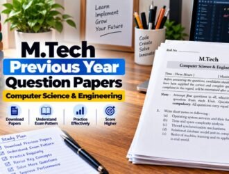 MTech Computer Science Engineering Previous Year Question Papers PDF