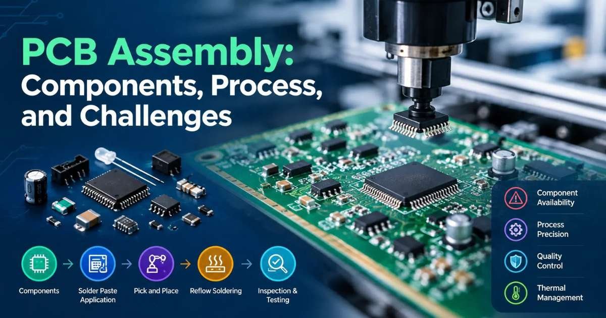 PCB Assembly: Components, Process and Challenges